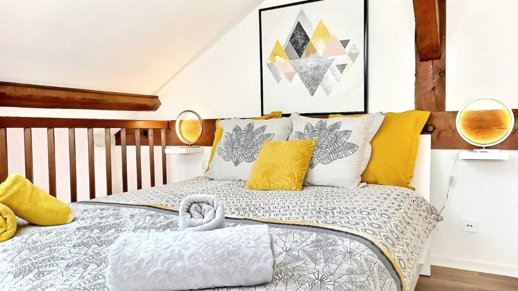 Yellow Home-By So'Serenityhome-Balcon Vue Montagne-Mezzanine Cluses Extérieur photo